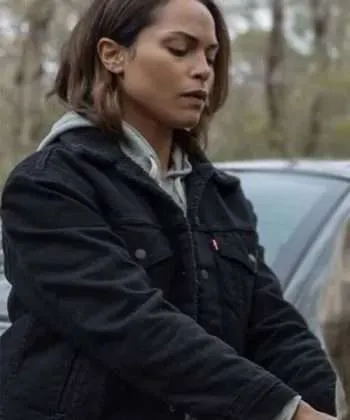 Monica Raymund Hightown Jackie Quiñones Black Jacket