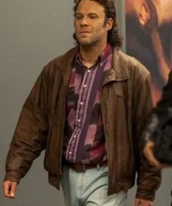 Rand Gauthier Pam & Tomm y 2022 Seth Rogen Brown Jacket