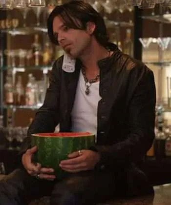 Tommy Lee Pam & Tommy 2022 Sebastian Stan Leather Jacket