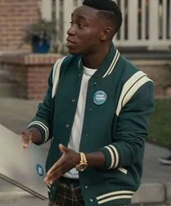 Olly Sholotan Bel-Air Bomber jacket