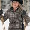 Amy Fleming Heartland Plaid Jacket