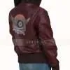 Captain Marvel Brie Larson Brown Jacket