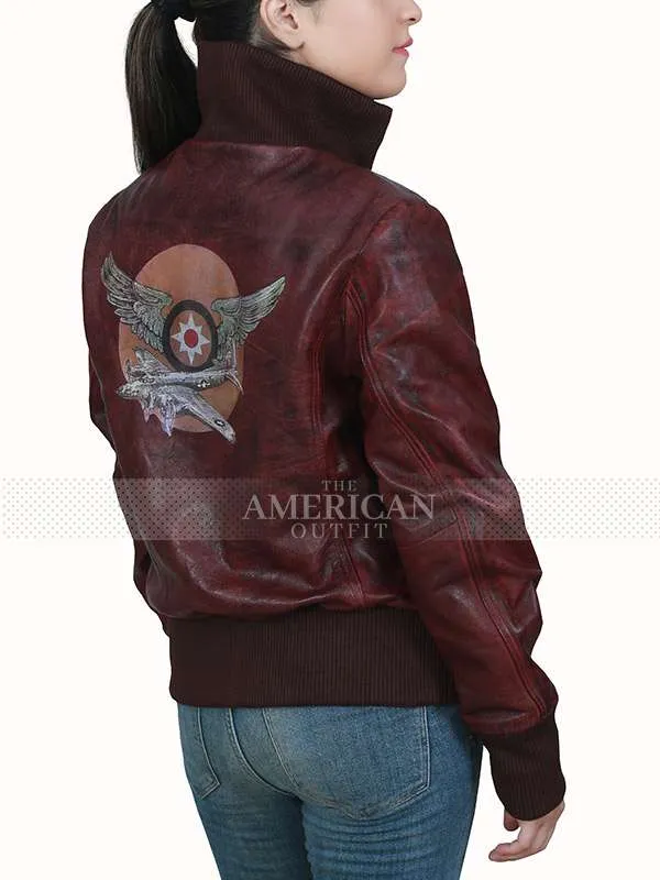 Captain Marvel Brie Larson Brown Jacket