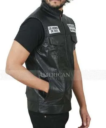 Clayton Cardenas Mayans M.C.Angel Reyes Black Vest