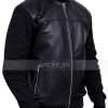Super Bowl Show 2022 Dr Dre Black Leather Jcket