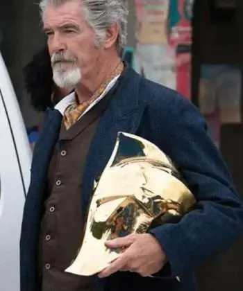 Dr. Fate Black Adam Pierce Brosnan Cotton Coat