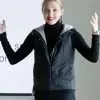 Elizabeth Holmes The Dropout 2022 Grey Cotton Vest
