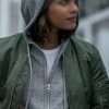 Hightown 2020Jackie Quiñones Bomber Green Jacket