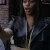 Kacy Inventing 2022 Anna Belted Leather Coat