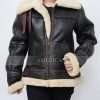 Kim Kardashian Bomber Leather Jacket