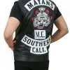 Mayans M.C Leather Vest Southern Cali