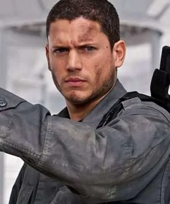 Resident Evil Afterlife Wentworth Miller Grey Jacket
