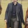 Roman Roy Succession Grey Kieran Culkin Wool Coat