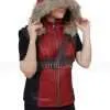 Ruby Roundhouse Jumanji 3 Karen GIlilan Leather Vest