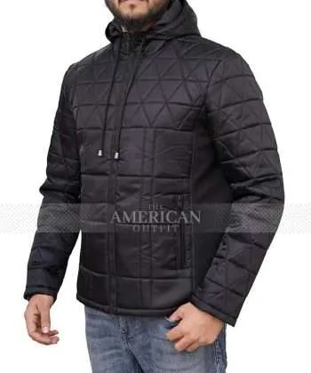 Tv Series Ozark Martin Byrde Black Quilted Jacket