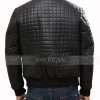 Usher Leather Bomber Jacket