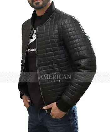 Usher Black Leather Jacket