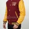 washington commanders letterman jacket