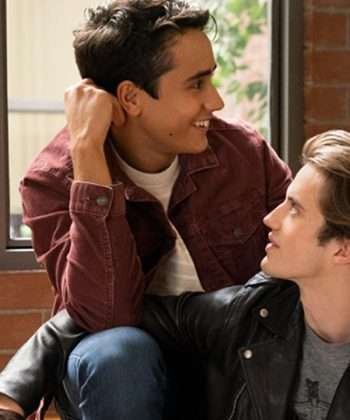 Love, Victor Victor Salazar Maroon Cotton Jacket