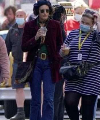 Phoebe Waller-Bridge Indiana Jones 5 Wool Maroon Coat