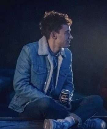 Ritchie Tozer It's a sin Blue Shearling Jacket