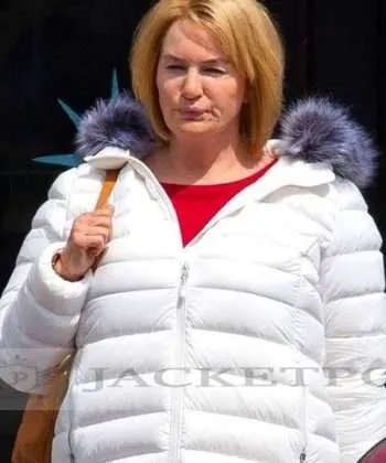 Renée Zellweger The Thing About Pam Pam Hupp Shearling Jacket