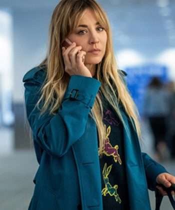 Kaley Cuoco The Flight Attendant S02 Cassie Bowden Trench Coat