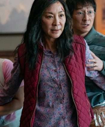Michelle Yeoh Everything Everywhere All at Once Evelyn Wang Polyester Vest
