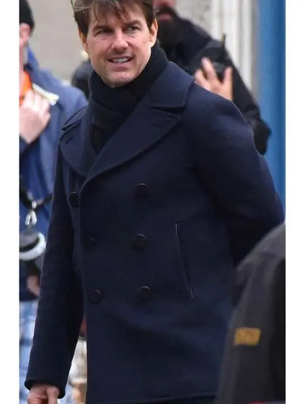 Tom Cruise Mission Impossible 6 Ethan Hunt Wool Coat