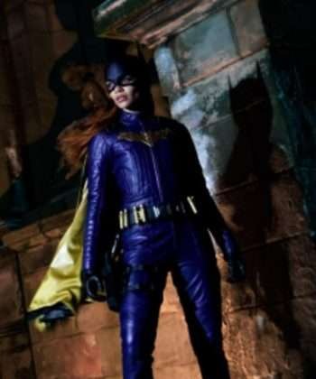 Batgirl Leslie Grace Blue Leather Jacket