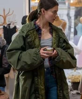 Diana Silvers Birds of Paradise Trench Coat
