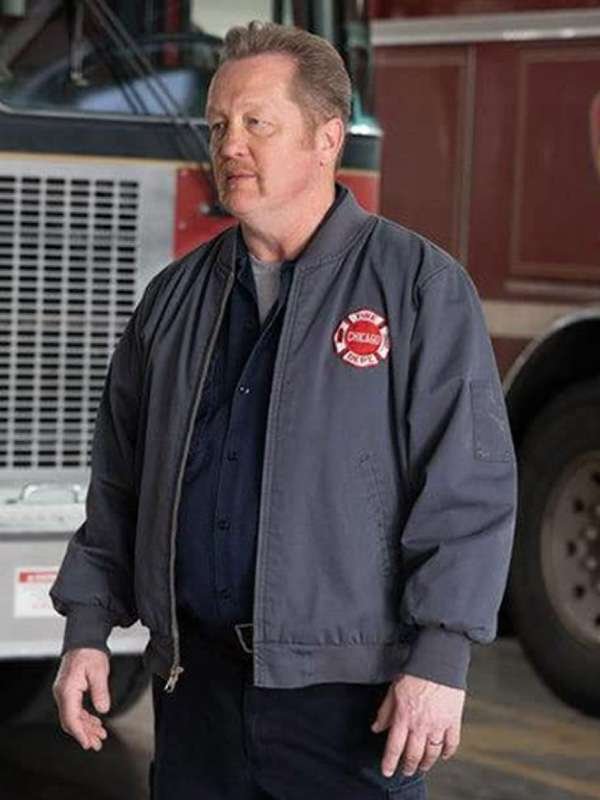 TV Series Chicago Fire Randall McHolland Cotton Bomber Jacket