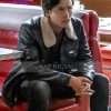 Riverdale Season 6 Cole Sprouse Sherpa Black Leather Jacket