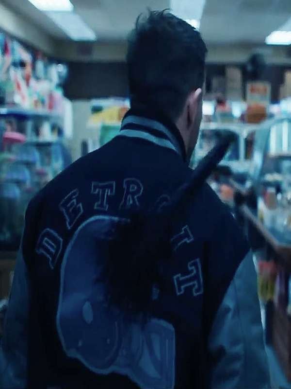 Venom 2 Eddie Brock Detroit Lions Letterman Jacket