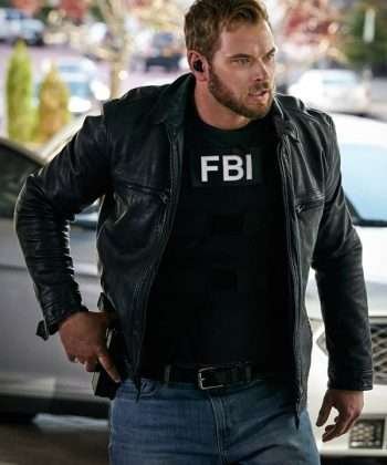 Kellan Lutz FBI Most Wanted Leather Jacket