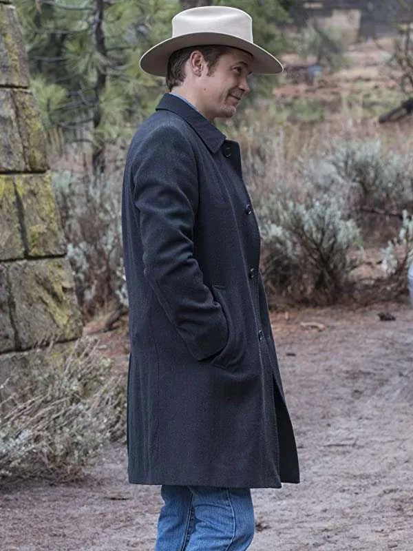Justified Timothy Olyphant Black Coat
