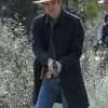 Timothy Olyphant TV Series Justified Black Trench Coat