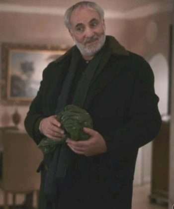 Kim Bodnia Killing Eve Black Trench Coat