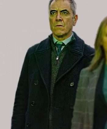 Michael Broome TV Series Stay close Wool Peacoat