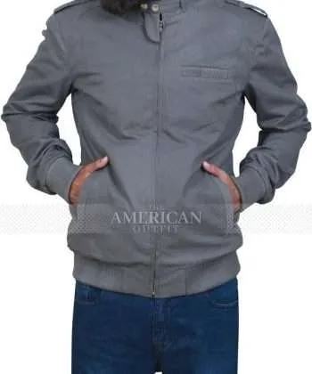 TV Series Stranger Things Joe Keery Grey Jacket