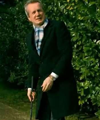 Taskmaster Frank Skinner Wool Coat