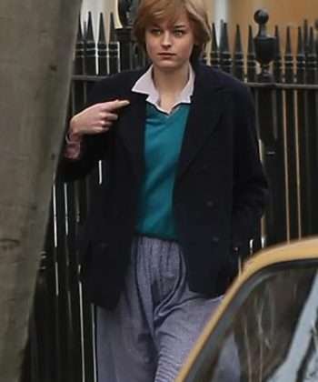 The Crown Princess Diana Wool Coat