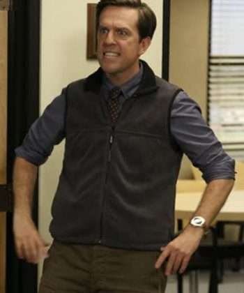 Andy Bernard TV Series The Office Grey Vest