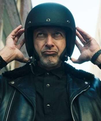 Jeff Goldblum The World According Black Leather Jacket