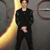 Dune Part One Timothée Chalamet Black Cotton Blazer