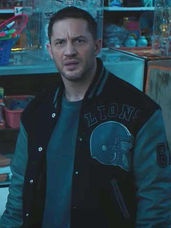Venom 2 Tom Hardy Detroit Lions Jacket