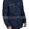 John Wick 2 Cassian Common Blue Cotton Suit