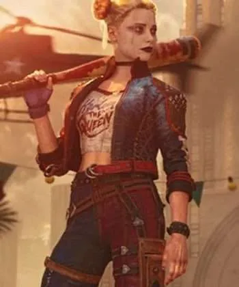 Suicide Squad Kill the Justice League Harley Quinn Jacket