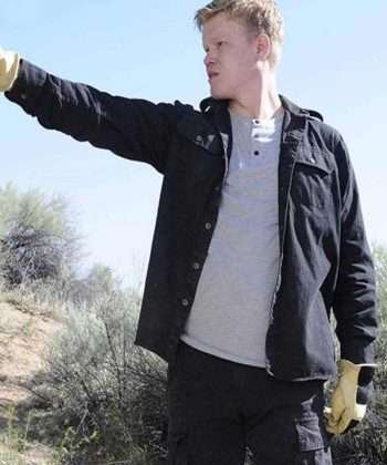 TV Series Breaking Bad Jesse Plemons Black Cotton Jacket