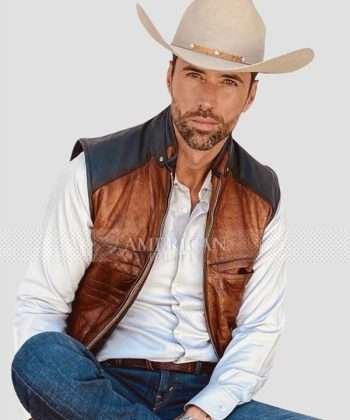 Matías Novoa La Herencia (2022) Brown Leather Vest